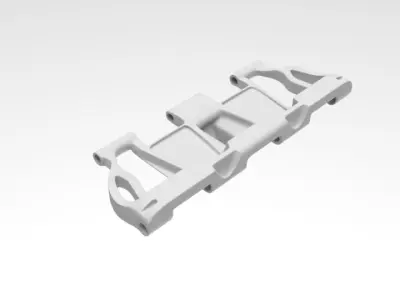 Panzer III track 3D model