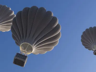 Hot Air Balloon 3D model 14