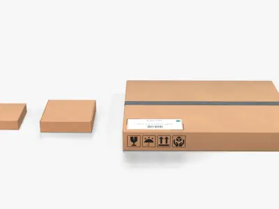  Cardboard Box Collection - Flat Form Mix 