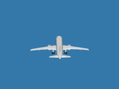 Airbus A318 3D model