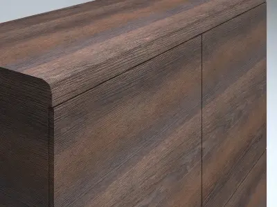Modern Cabinet Low-poly 3D model purchase