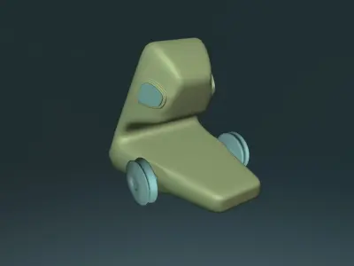 Mini Industrial Vehicle 3D model