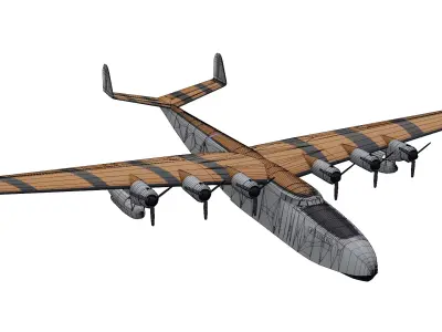 Latecoere 631 Low-poly 3D model purchase