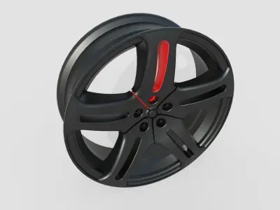 Rim 17 in M4 3D model