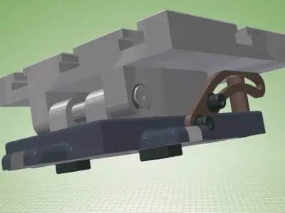 T-Slot Tilt Table Free 3D model