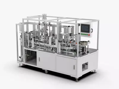Automatic Bearing Assembly Machine 3D model