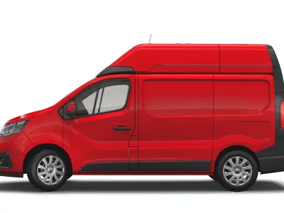 Renault Trafic Van L1H2 2021 3D model