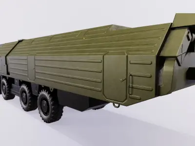 Combat duty 15B231 Low-poly 3D model