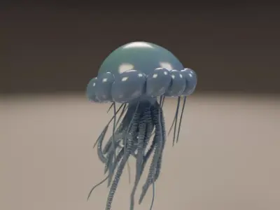 jellyfish 3D print model