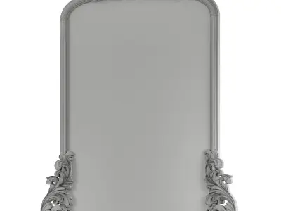 Westwing Collection Espejo de pared barroco Fabricio 3D model