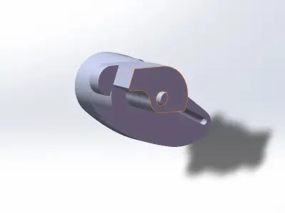 a mechine part 3D print model