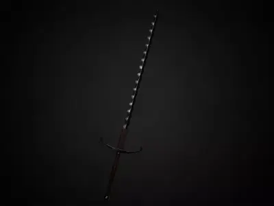 Medieval Swords Low-poly 3D model purchase