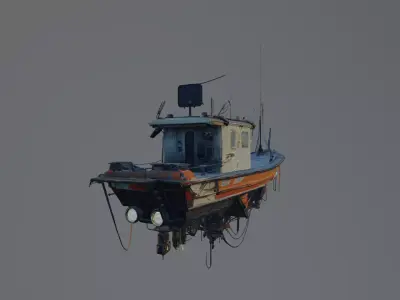 fishing boat 3D model