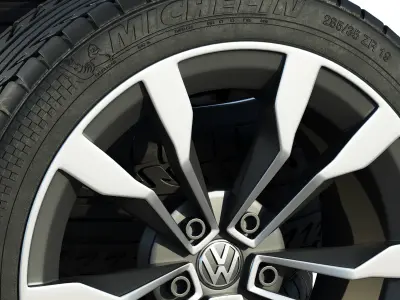 Volkswagen wheels 3D model