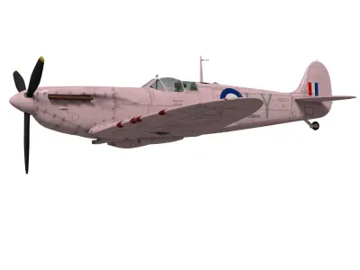 Supermarine Spitfire Mk-Ic PRU 3D model