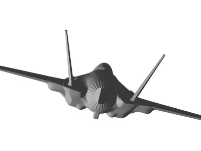 F-35 jet fighter bomber 3D model