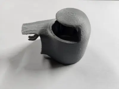 vw polo rear wiper arm cover 3D print model