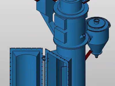 VertiMill grinding machine 3D model