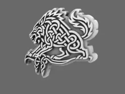 Arctic Prowler V10R Shoulder Symbols LEFT 3D print model