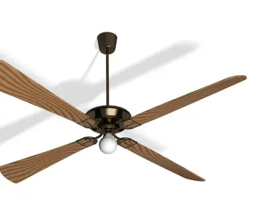 Ventilator - A propeller for the ceilling 3D model