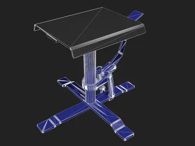 Motorcycle lifts three pieces set 3D model