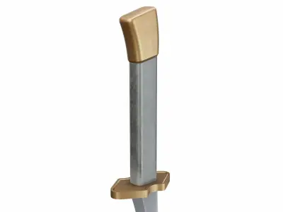Sword 36 Low-poly 3D model