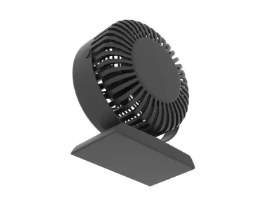 Table Fan Low-poly 3D model purchase