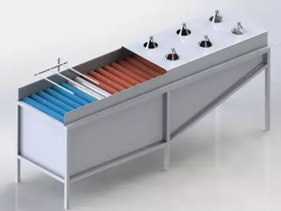  Processing and brushing machine Part 2 3D print model