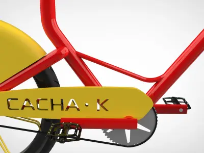 Cachaka bike 2 Free 3D model