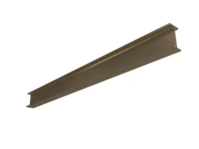 I Beam v1 006 Low-poly 3D model