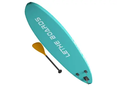 Lethe Boards EOS Paddle Board 3D model