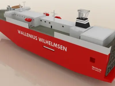 MV Tricolor 3D model