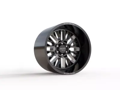 MOTO METAL MO802 WHEEL 3D MODEL 3D model
