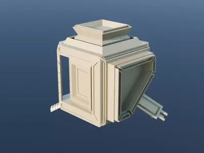 Rohim Arm Armor 3D model