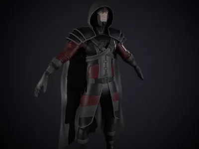 sci fi suit 3D model buy