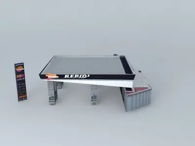 Repsol YPF Gas Free 3D model