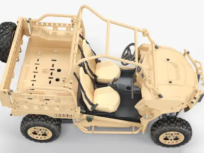 Polaris MRZR 2 3D model