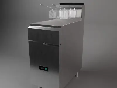 Industrial Kitchen Equipment 3D Model Pack