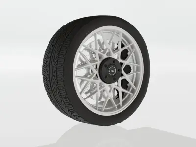 Car Weel 3D Model Free 3D model