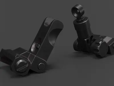 Mechanical Sight 3D model