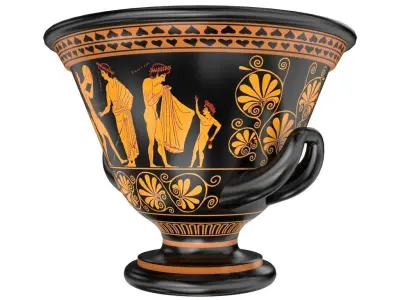 Kelchkrater - Ancient Greek Pottery 3D model