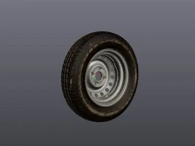 Full Size Tire  3D model