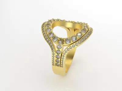 jewellery rings - 01 Free 3D print model
