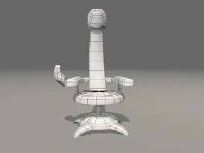 scifi chair2 3D model