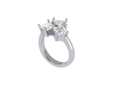 Wedding Ring  3D print model 171
