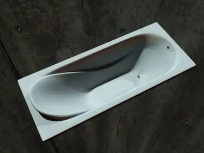 Bath 170x71 Free 3D model