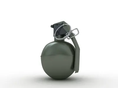 Frag Grenade 3D model purchase