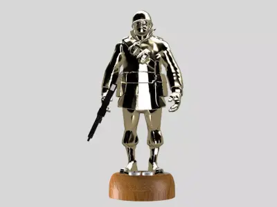 Us Marine 44 Free 3D print model