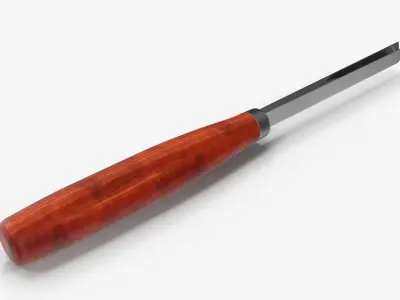 V Chisel 30deg 3D model