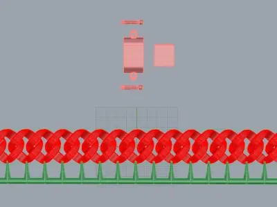 Unique Hexagon Shape Cuban Chain Cad File 3D print model